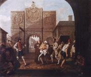 At the city gate of Calais William Hogarth